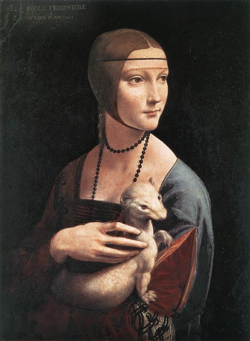 Leonardo da Vinci Portrait of Cecilia Gallerani